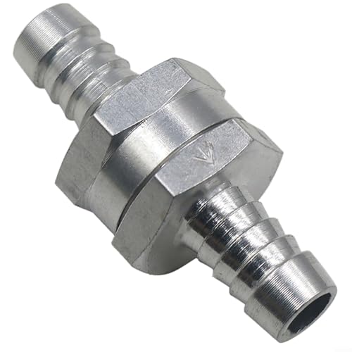 Für Kraftstoff- und Wasser-Inline-Rückschlagventil zur Aufrechterhaltung eines gleichmäßigen Durchflusses und Drucks mit Kompatibilität über verschiedene Flüssigkeitssysteme (10 mm) von Springwillfly