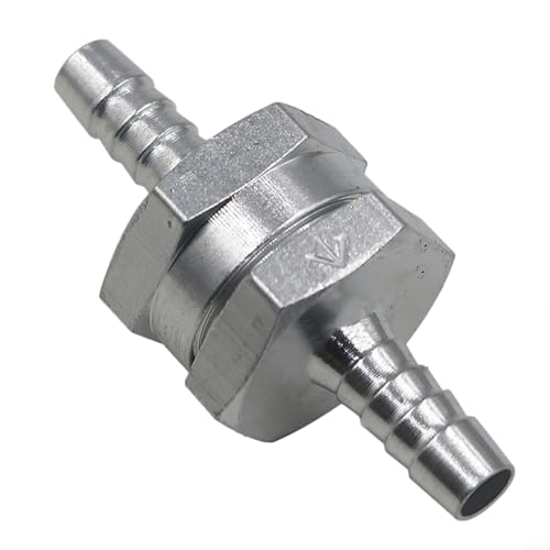 Für Kraftstoff- und Wasser-Inline-Rückschlagventil zur Aufrechterhaltung eines gleichmäßigen Durchflusses und Drucks mit Kompatibilität über verschiedene Flüssigkeitssysteme (6 mm) von Springwillfly