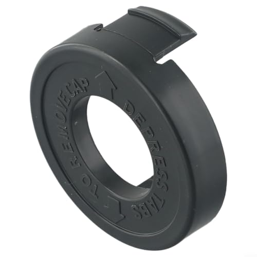Für Rasentrimmer Spulenkappe für Black & Decker Modelle GLC12 GL250 GL310 GL360, sorgt für Schnurstabilität und schnellen Zugriff von Springwillfly