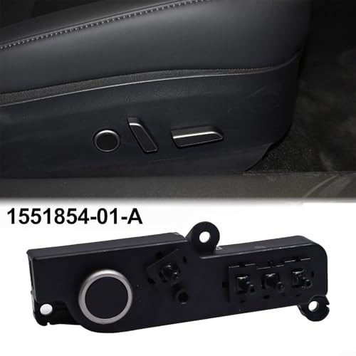 Für Tesla Für Model 3/Y 2017 2022 Ersatz Power Seat Control Switch, Robust und Design Für Tesla Für Model 3/Y 2017 2022 Ersatz Power Seat Control Switch, Robust und Design von Springwillfly