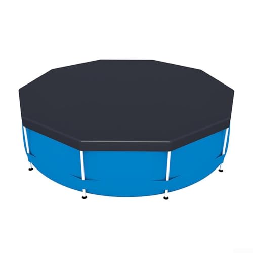 Für runde Poolabdeckung mit PVC Energieeinsparung und reduziert Reinigungszeit und Aufwand (305 cm) von Springwillfly
