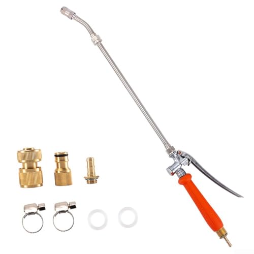 Gartensprühwerkzeug-Set mit Edelstahl-Konstruktion, verstellbarer Düse und abschließbarem Griff für längere Nutzung von Springwillfly