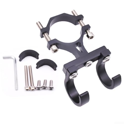 Hängelösung für Motorräder, praktisches und gestanztes Aluminium-Haken-Design (schwarz) von Springwillfly
