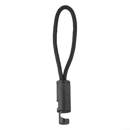Hiking Essential Compact Aluminium Alloy Wind Clip Designed to Support Your Camping Tableware Securely (Black) von Springwillfly