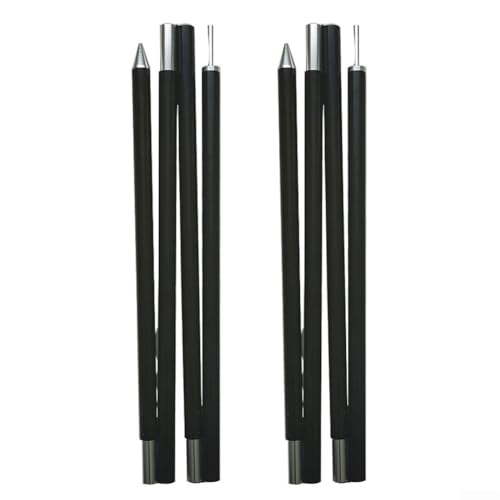 Himmelstangen aus Aluminiumlegierung für Zelte, 2-teiliges Set, perfekt für Camping und Strandschatten (2 m) von Springwillfly