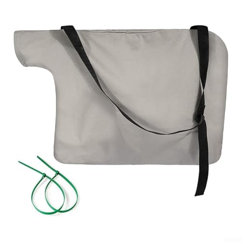 Hocheffizienter Laubbläserbeutel, perfekte Aufbewahrungslösung für Staubgartenreinigung (Silber) von Springwillfly