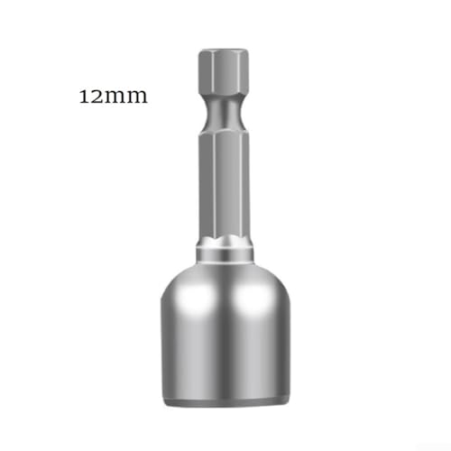Hochleistungs-Magnet-Steckschlüsseleinsatz, 613 mm, mit 14-Sechskantschaft für effizientes Arbeiten (12 mm) von Springwillfly