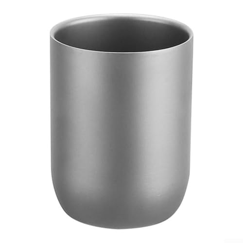 Isolierte Titan-Kaffeetasse, 240 ml, perfekt für Ihr nächstes Outdoor-Abenteuer oder Picknick (240 ml) von Springwillfly