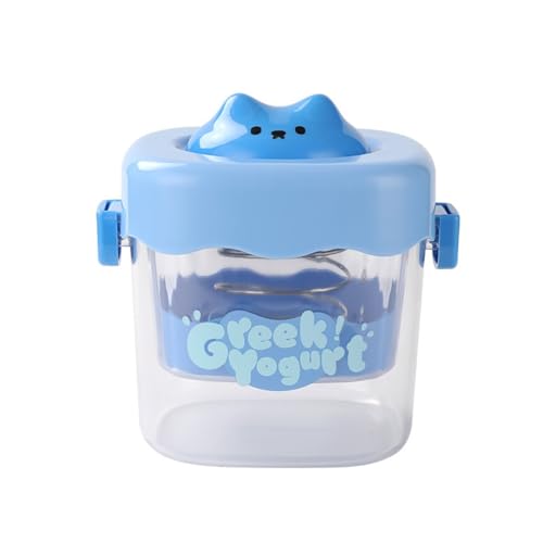Joghurtsieb für leckeren hausgemachten Joghurt, einfacher Filtrationsprozess für beste Ergebnisse (blau) von Springwillfly