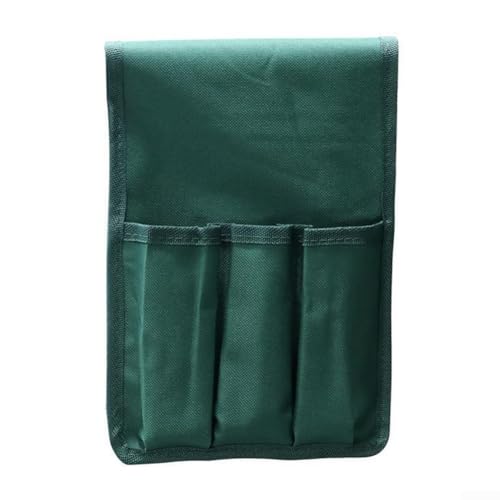Klappbare Garten-Kniebank mit Werkzeug-Organizer-Tasche, mehrere Fächer für Gartengeräte, Oxford-Gewebe für lange Lebensdauer und einfache Reinigung (S) von Springwillfly