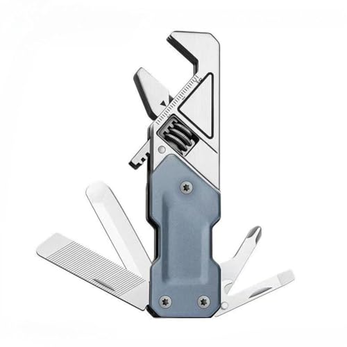 Kompakt und langlebig 6 in 1 Rollgabelschlüssel Multitool für schnelle Reparaturen, inklusive Tasche und Flaschenöffner Kompakt und langlebig 6 in 1 Rollgabelschlüssel Multitool für schnelle Reparaturen, inklusive Tasche und Flaschenöffner von Springwillfly