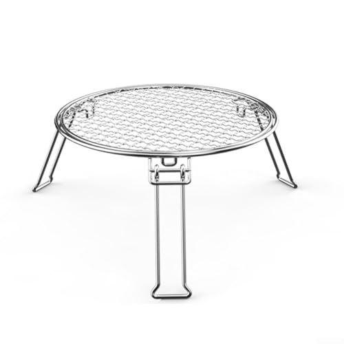Kompaktes Picknickregal und Grill für Camping, tragbares Design für einfache Lagerung und Transport Kompaktes Picknickregal und Grill für Camping, tragbares Design für einfache Lagerung und Transport von Springwillfly