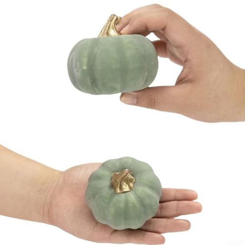 Künstliche Kürbisse Set mit 9 Stück aus Schaumstoff, entworfen, um die Form durch mehrere zu erhalten, für Herbst- und Halloween-Saison Künstliche Kürbisse Set mit 9 Stück aus Schaumstoff, entworfen, um die Form durch mehrere zu erhalten, für Herbst- und Halloween-Saison von Springwillfly