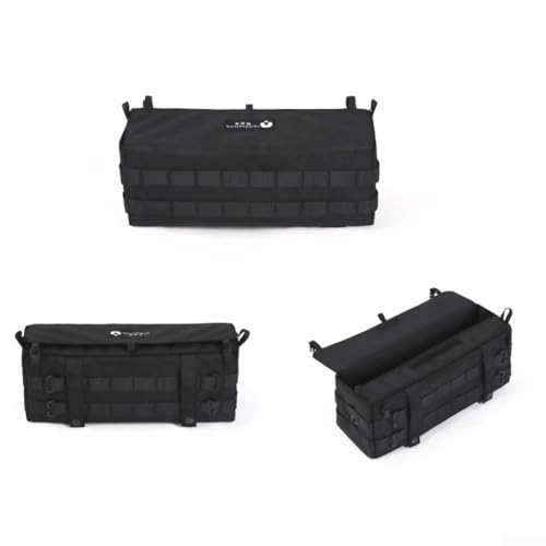 Leichte multifunktionale Outdoor-Aufbewahrungstasche, idealer Begleiter für alle Ihre Camping-Bedürfnisse (schwarz) von Springwillfly