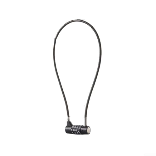 Leichtes Passwortschloss mit 5 mm Stahlkabel, zuverlässige Sicherheit für Schulen, Zäune und Koffer (476 mm) von Springwillfly