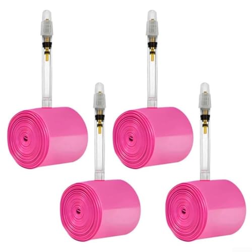 Licht für TPU-Innenschlauch 28 g für 700C Rennrad-Räder, Reifenbreite 23 C bis 32 C, inklusive Ventilumwandlungsdüse für und AV-Ventile, bietet Alterungs- und Stoßfestigkeit (FV65 4 Stück) von Springwillfly