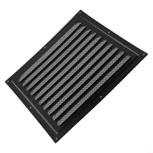 Lüftungsgitter aus Metall mit Insektenschutz, entworfen für optimale Luftzirkulation in verschiedenen Räumen (1 Stück) von Springwillfly