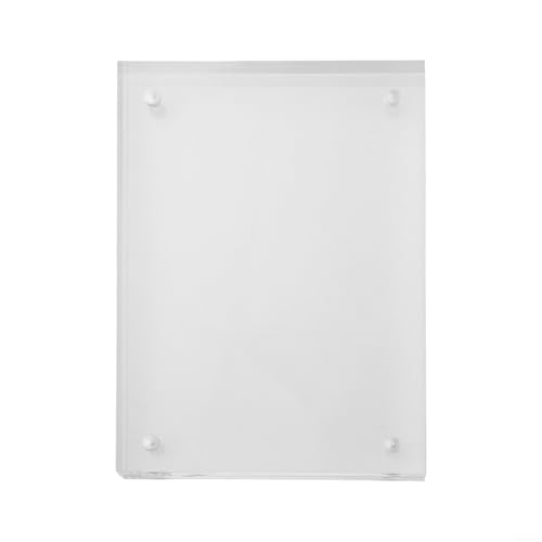 Magnetischer Acryl-Bilderrahmen, 8 + 8 mm Dicke, Vitrine 4 x 6 bis 14 Bilder à 8 x 21 cm, zum Aufbewahren von geschätzten Erinnerungen (7,5 x 10,5 cm) von Springwillfly