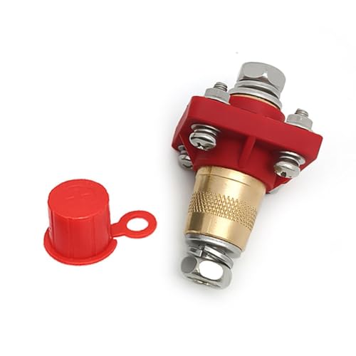 Messing Automotive Terminal Connector für Energiespeicher, 12 48V mit wasserdichter Dichtung und flammhemmender Basis für zuverlässige Leistung (positiv) von Springwillfly