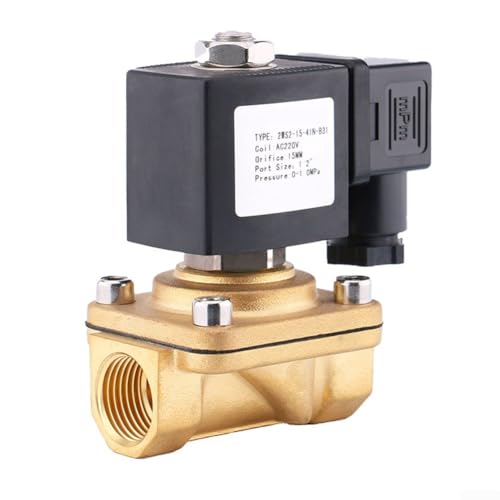 Messing Wasserverteiler AC Magnetventil für Bewässerung und Kühlsysteme (2WS2-15*AC220V) von Springwillfly