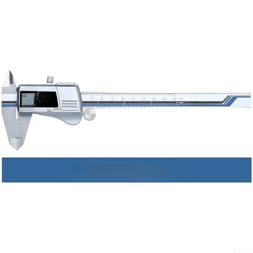 Messschieber mit digitalem Display und Edelstahl-Konstruktion 4Cr13 bietet genaue 0 01 mm Messwerte für Innen- und Außentiefenmessungen, angetrieben durch Batterie (0–150 mm) von Springwillfly