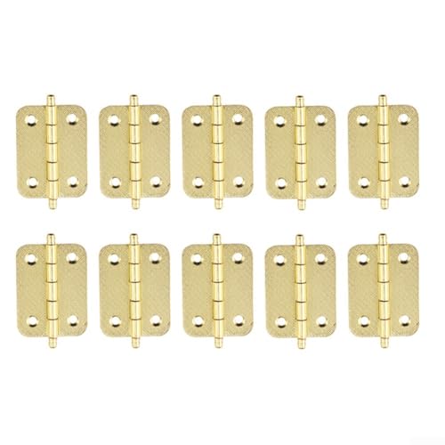 Mini-Scharniere für Türen und Schränke, Zinklegierung mit Rostbeständigkeit für zuverlässige Leistung Mini-Scharniere für Türen und Schränke, Zinklegierung mit Rostbeständigkeit für zuverlässige Leistung von Springwillfly