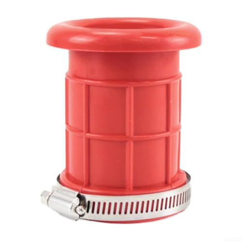 Motorrad-Luftfilter-Reiniger, Glockenmund für RS150 und Y15ZR, starkes PVC mit Anti-Kollisions-Funktionen (rot) von Springwillfly
