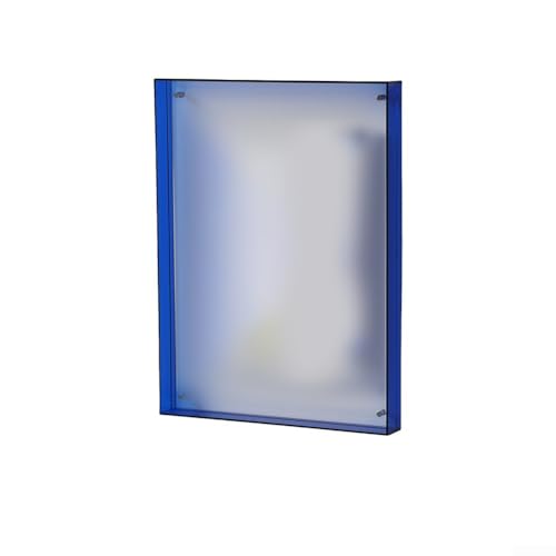 Multifunktionaler Acrylrahmen für Fotos und Dekor, perfekt für verschiedene Einstellungen von zu Hause bis zum Büro (blau) von Springwillfly