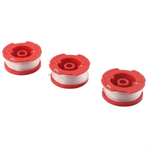 N595044 Ersatzspulenset für Rasentrimmer 3 kompatible Spulen für verschiedene Modelle von Springwillfly