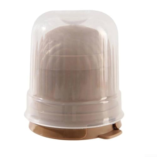 Onesecond Entformungs-Silikon-Eishockey für den Hausgebrauch mit großem Fassungsvermögen 100 ml Eishockey für Form und langsames Schmelzen, um Getränke länger kühl zu halten (braun) von Springwillfly