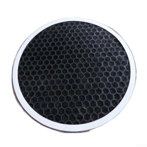 PVC-Rohr-Luftauslass-Filtersieb mit HEPA und Aktivkohle zur effizienten Filtration von Rauch, Staub und Rauch in Wohn- und Geschäftsräumen (59 mm) von Springwillfly