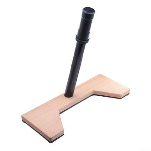 Parkständer aus Holz für Brompton-Faltrad mit Aluminiumstütze Parkständer aus Holz für Brompton-Faltrad mit Aluminiumstütze von Springwillfly