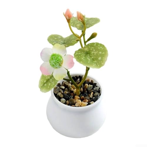 Perfekte Topfblumen-Dekoration für Zuhause oder Büro, simuliertes Design, Wartung (Frühling-01) von Springwillfly