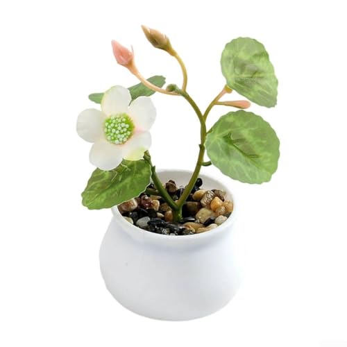 Perfekte Topfblumen-Dekoration für Zuhause oder Büro, simuliertes Design, Wartung (Frühling-02) von Springwillfly