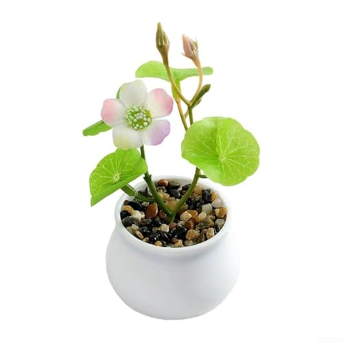 Perfekte Topfblumen-Dekoration für Zuhause oder Büro, simuliertes Design, Wartung (Frühling-03) von Springwillfly