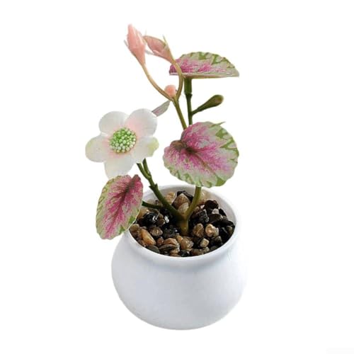 Perfekte Topfblumen-Dekoration für Zuhause oder Büro, simuliertes Design, Wartung (Herbst-03) von Springwillfly