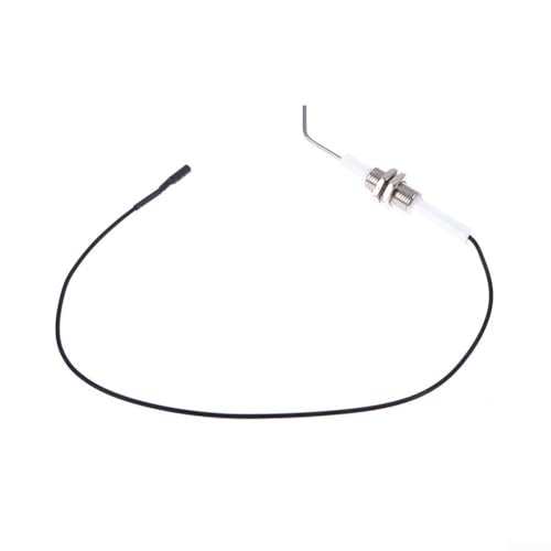 Piezozünder mit Druckknopf, 18 mm, für zuverlässige Zündung in Kaminen, Gasgrills, Öfen (funkelnde Naht) von Springwillfly