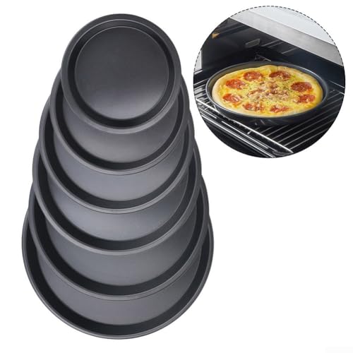 Pizzablech aus Karbonstahl zum Kochen im Ofen mit einfacher Entriegelung (25,4 cm) von Springwillfly