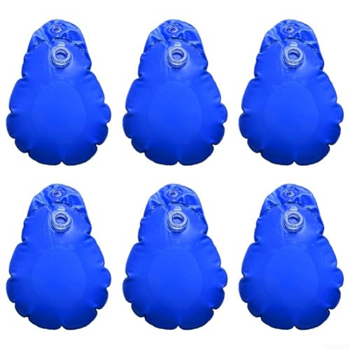 Poolabdeckung Gewichtssäcke mit Haken, 6 PVC-Taschen für Wintersicherheit (tiefblau) von Springwillfly