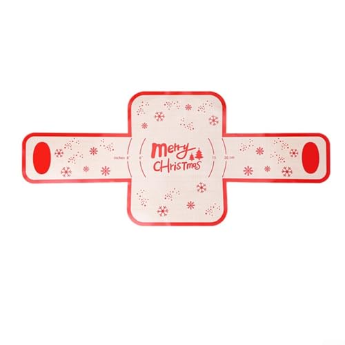 Praktische Broteinlage aus Silikon für einfaches Backen und Reinigen von Brot (rot) von Springwillfly