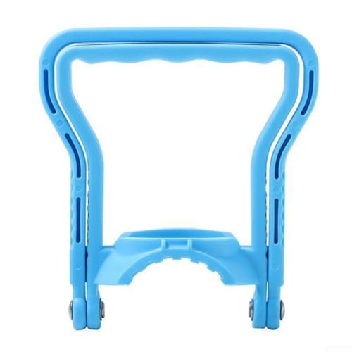 Praktischer Tragegriff zum sicheren Anheben und Ausgießen aus großen Wasserbehältern (blau) von Springwillfly