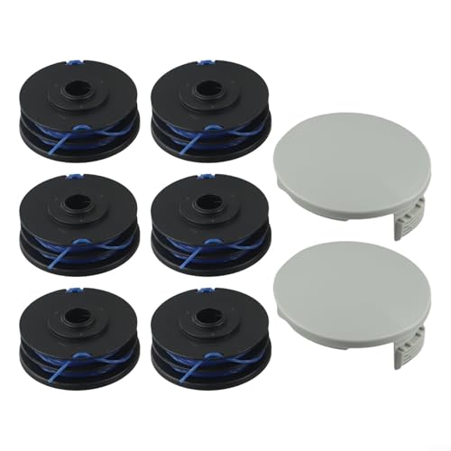 Premium Ersatzspulen für Rasentrimmer RLT4027 RLT4125 RLT5027 RLT5127 RLT6030 RLT6130 Rasentrimmer 8 (6+2) von Springwillfly