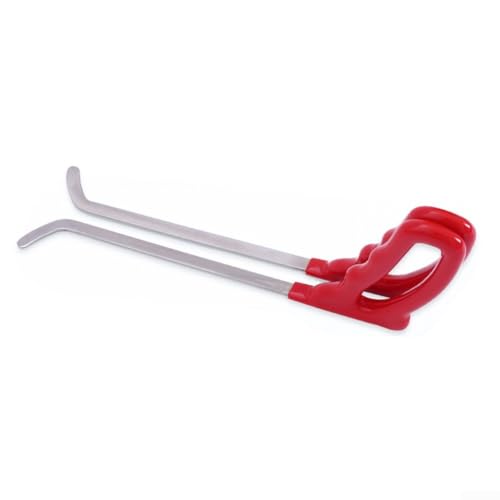 Professionelle Auto-Dellenreparaturwerkzeuge Brechstange Schubstange Haken Edelstahl Handwerkzeug für Auto lackfreie Dellenentfernung (31 cm) von Springwillfly