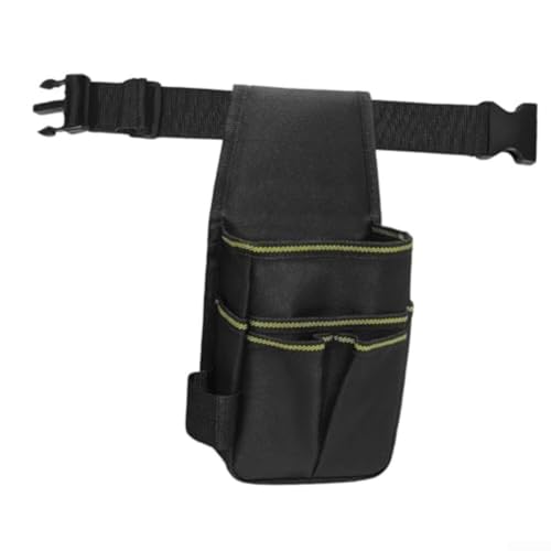 Professioneller Elektriker-Werkzeuggürtel mit mehreren Taschen für Garten und Wartung, verstellbarer Hüftgurt für bequeme Passform und schnellen Werkzeugzugriff (gelb) von Springwillfly