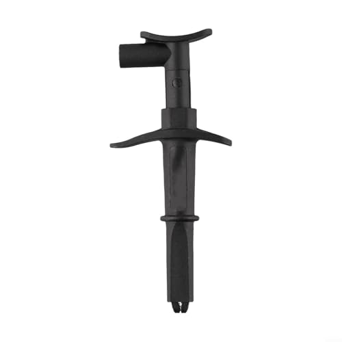 Prüfhaken Clips für elektrische Anwendungen 16 mm Krokodilklemmen in Rot und Schwarz (rot) von Springwillfly