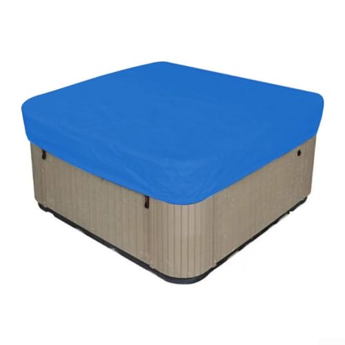 Quadratische Poolabdeckung für den Außenbereich, staubdicht, Wärmedämmung, wasserdicht und sonnenfest für effektiven saisonalen Schutz (450 x 220 x 20 cm) von Springwillfly