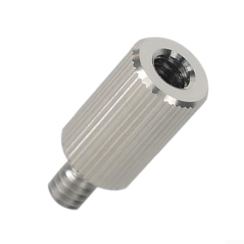 Robuster Edelstahl-Camping-Lichtstativadapter mit 1/4 auf 6 mm Gewindeumwandlung für Klapptische und den Außenbereich Robuster Edelstahl-Camping-Lichtstativadapter mit 1/4 auf 6 mm Gewindeumwandlung für Klapptische und den Außenbereich von Springwillfly