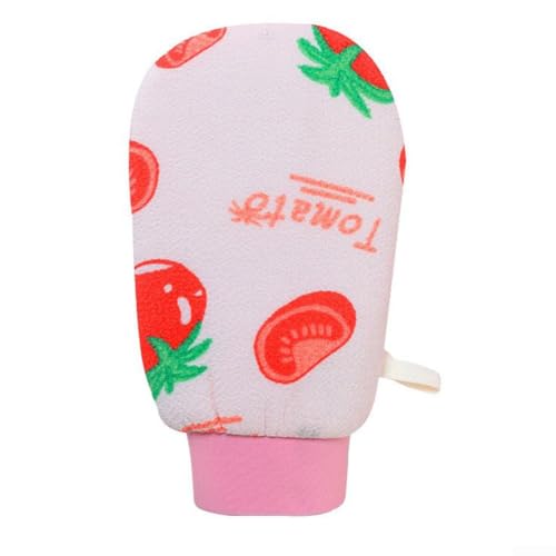 Rubbing Towel For Body Peeling With Fine Mesh Design To Enhance Cleansing, Easy To Hang And Air Dry With Convenient Loop, Suitable For All Skin Types(Pink) von Springwillfly