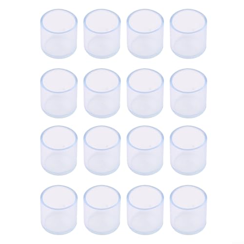 Runde PVC-Möbelbeine schützen Böden und reduzieren Lärm durch Möbelbewegungen (22 mm) von Springwillfly