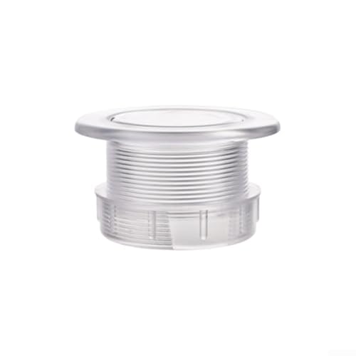 Schirmlochabdeckungs-Set für Outdoor-Tische passend für Standard-Stangengrößen, Kunststoffkonstruktion, für Hinterhöfe und Cafés (transparent) von Springwillfly